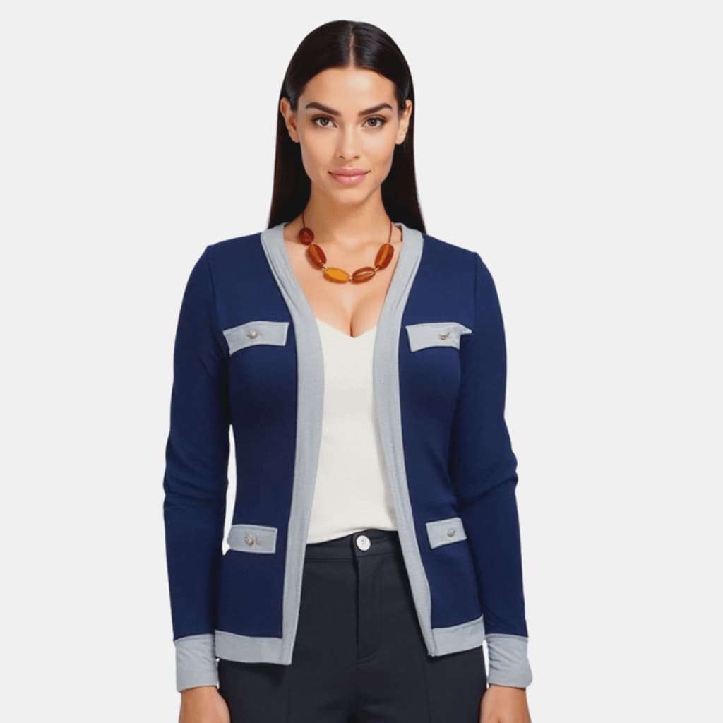 Cardigan Feminino Casaco Aberto Plus Size Casual Inverno