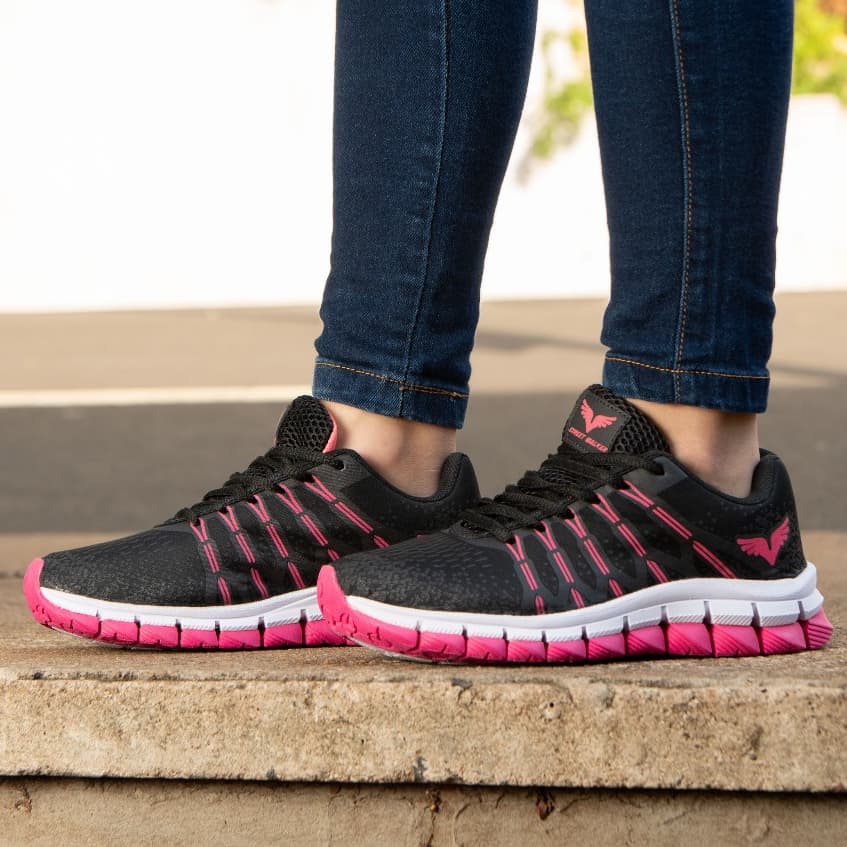 Tenis Academia Feminino Delicado Elegante Sport Fino Caminhada Estiloso Corrida e Treino Macio Confortavel