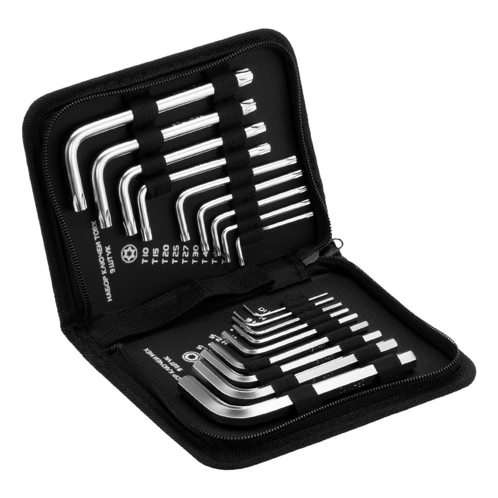 Kit Ferramentas Chave de Fenda Phillips Chave Allen Torx Fita Isolante Desingripante Bolsa Organizadora Dia dos Pais