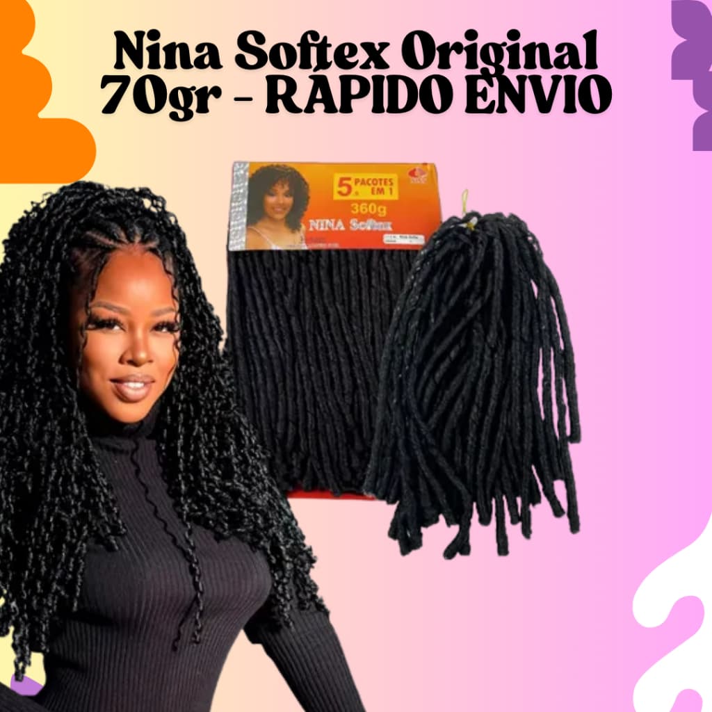 Nina Softex Original 360gr CACHOS DEFINIDOS ENVIO IMEDIATO