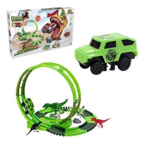 Pista Dino Dinossauro Track Car Loop Radical 116 Peças