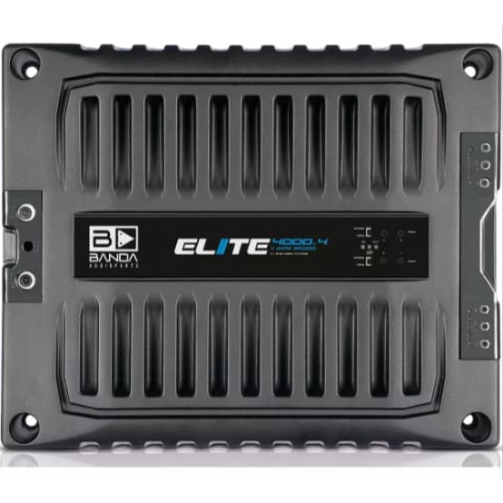Módulo Amplificador Banda Elite 4000.4 Wrms 2 Ohms 4 Canais Bridge 4 Ohms