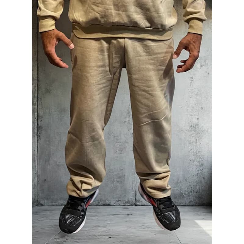 Calça De Moletom Flanelada, Sem Bolso  CDP