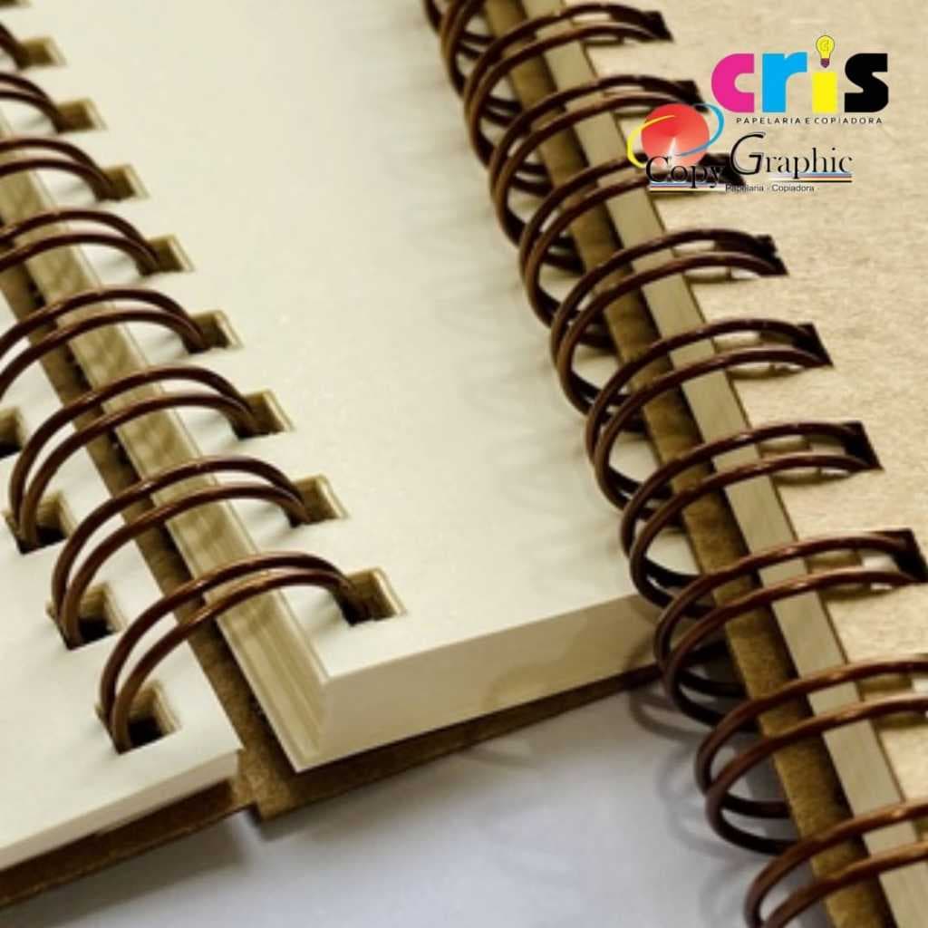 Scrapbook Capa Kraft A5 100fls