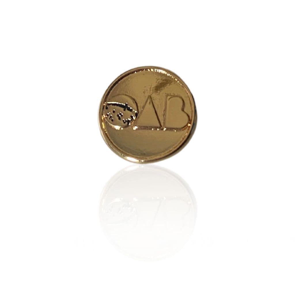 Pin Broche OAB Ordem dos Advogados Brasil Botton Lapela Terno Personalizado Metal Esmaltado Juiz