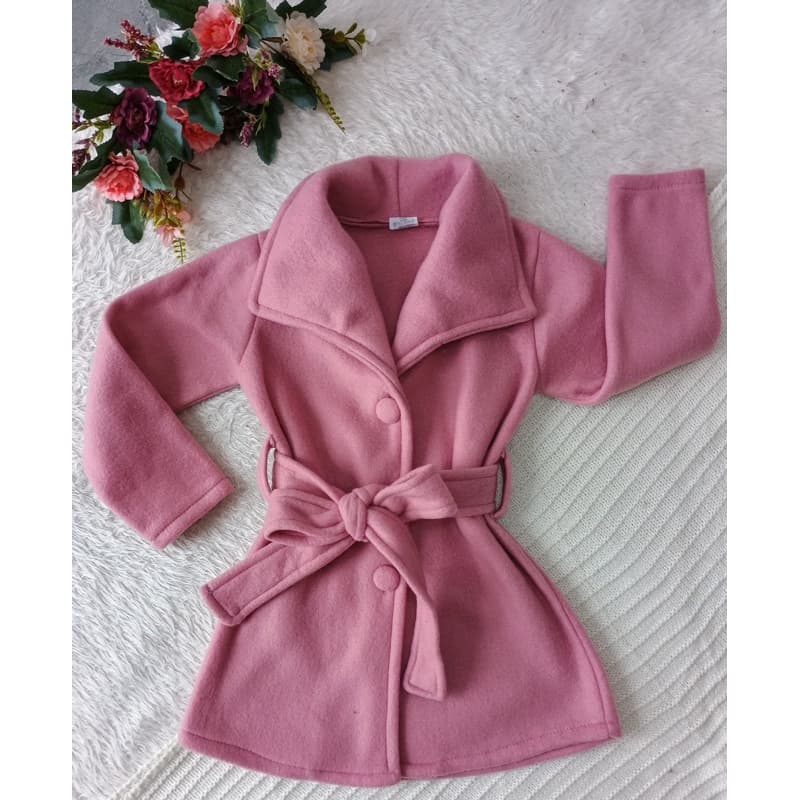 CASACO SOFT BLUSA DE FRIO ROUPAS DE MENINA MODA INFANTIL SOBRETUDO SOFT QUENTINHO