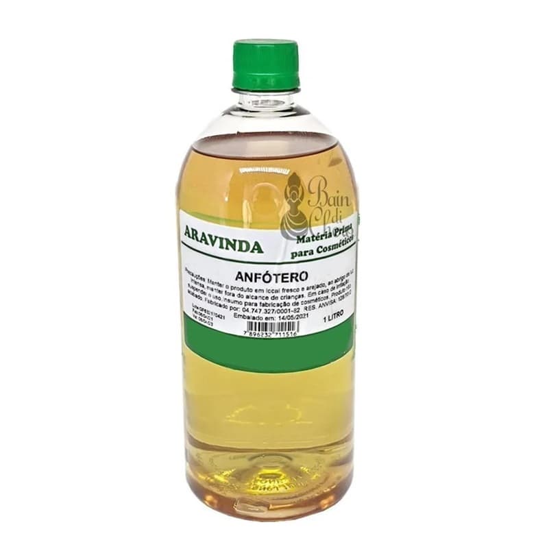 Anfótero 1l Para Sabonete Liquido Shampoo Glicerinado Sabão Betaína Espumante Saboaria