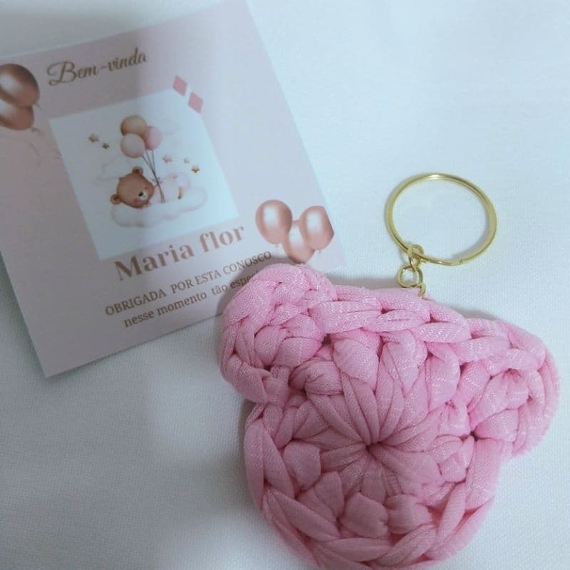 Kit Mini Chaveiro Lembracinhas Maternidade, Chá revelação, Cha de bebê Lembracinhas Aniversário.