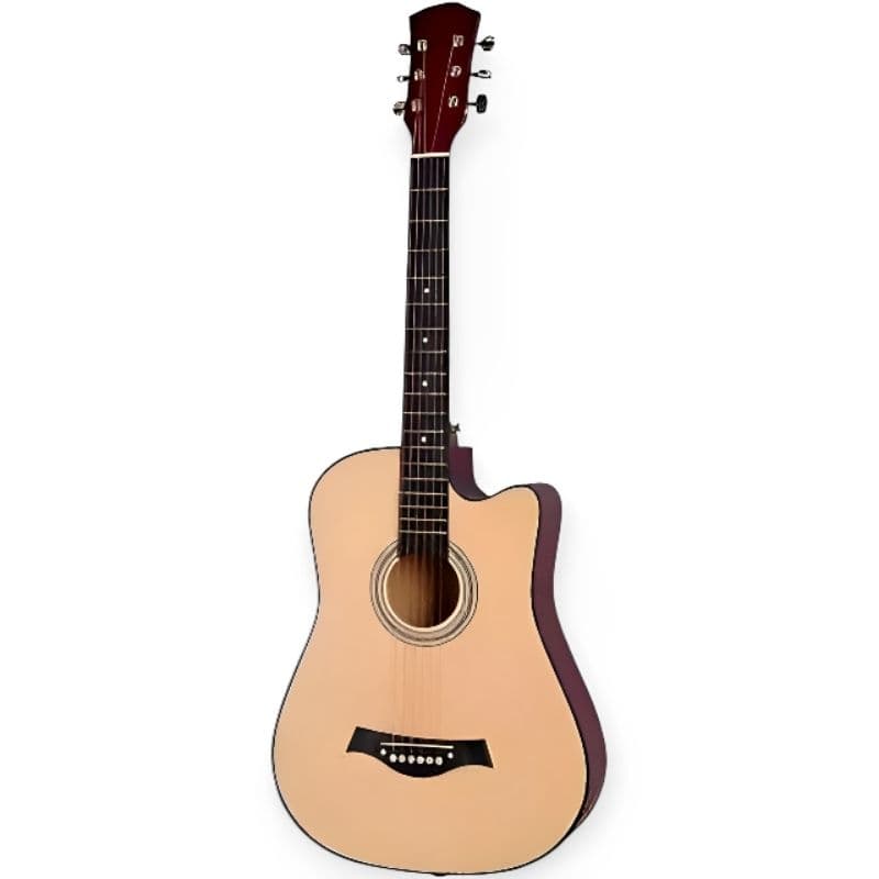 Violão Baby Cutaway Acústico Destro Cordas De Aço Ótimo Som