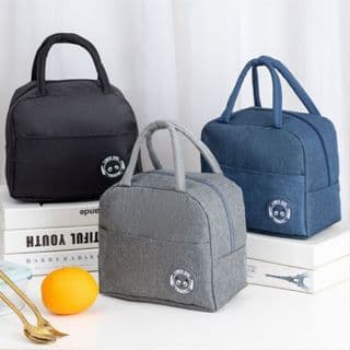Kit 50 Bolsas Térmicas Portátil Lancheira Térmica Marmita Viagem