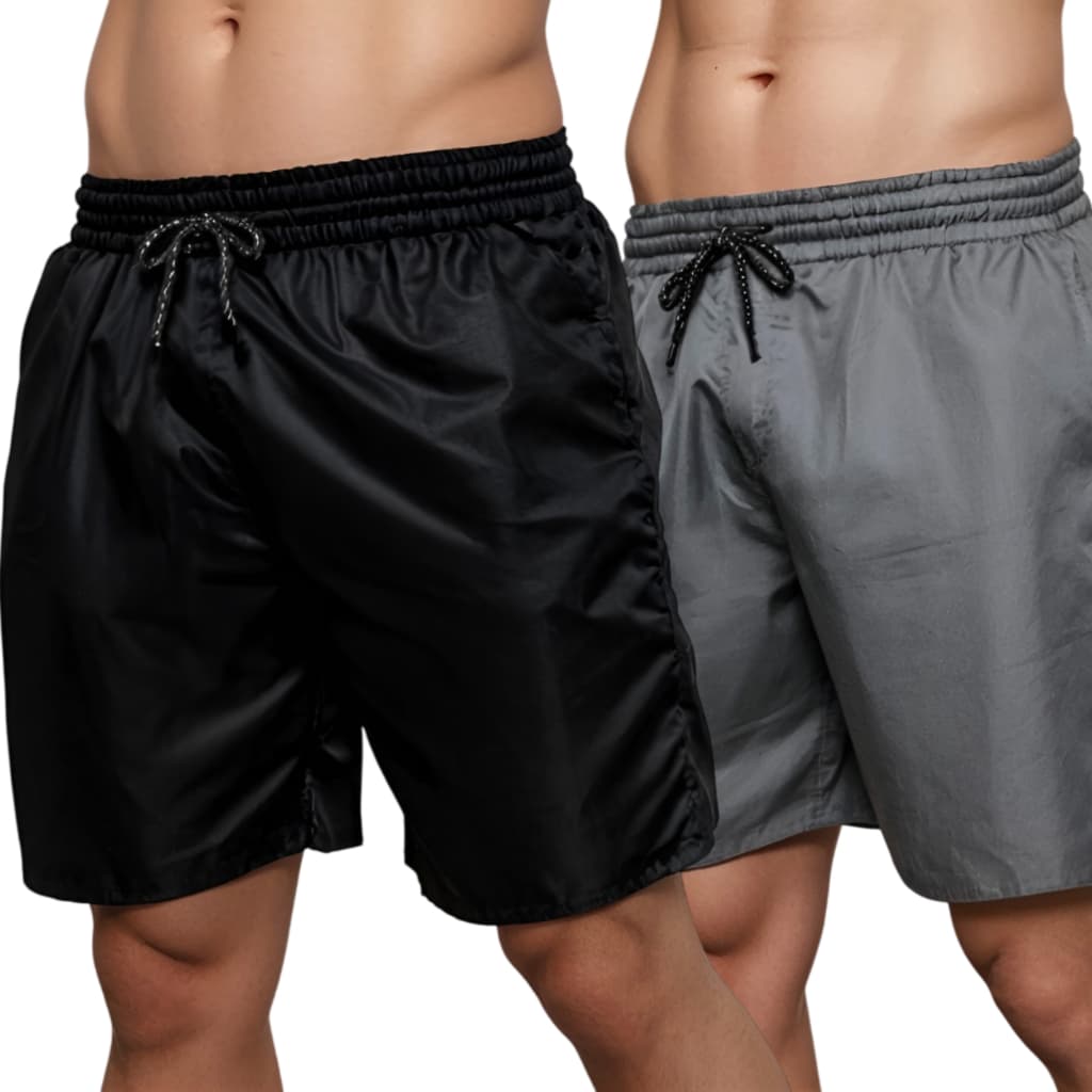 Kit 2 Short Tactel Masculino Bermuda Mauricinho Masculina Tactel Grosso Verão Casual