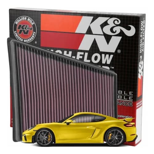 Filtro De Ar Esportivo K&n Porsche 718 Boxster 2.0 2.5