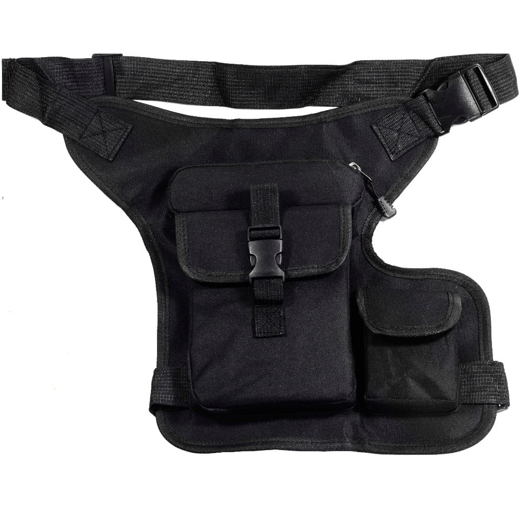 Bolsa Perna Pochete Cartucheira Vintage Moto Motoboy Bc23