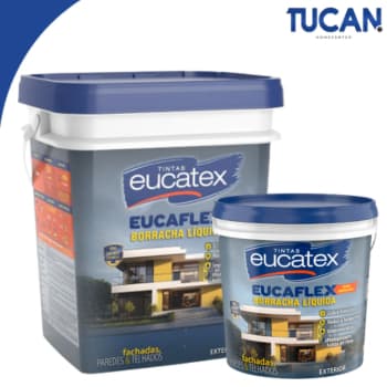 EUCAFLEX BORRACHA LÍQUIDA 4 KG e 20 KG - CORES