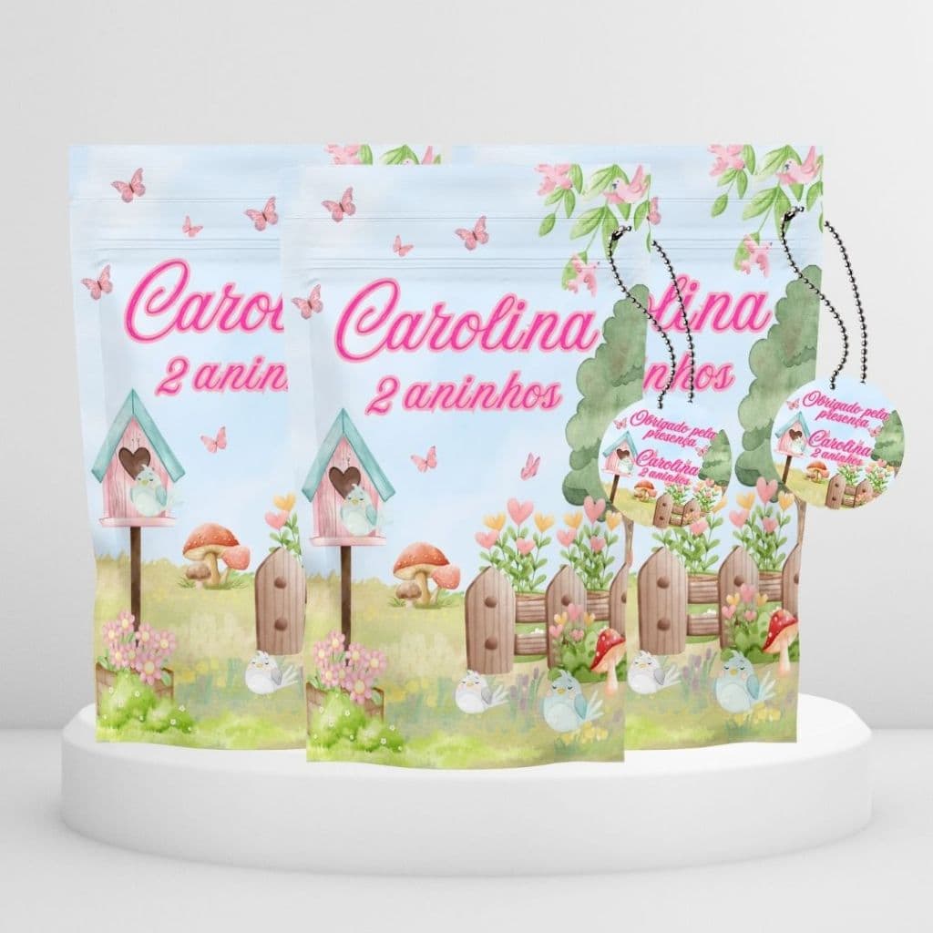 Saquinhos Metalizado 10x15, 12x19 ou 17x23 Com Zip Lembrancinhas Stand Up Pouch zip Hérmetico Jardim Com Tag