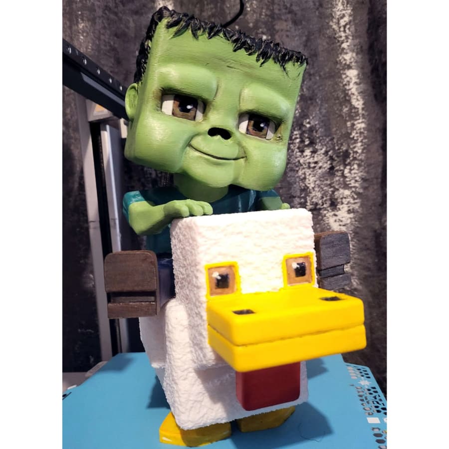 Filme Minecraft Zumbi Galinha Jockey