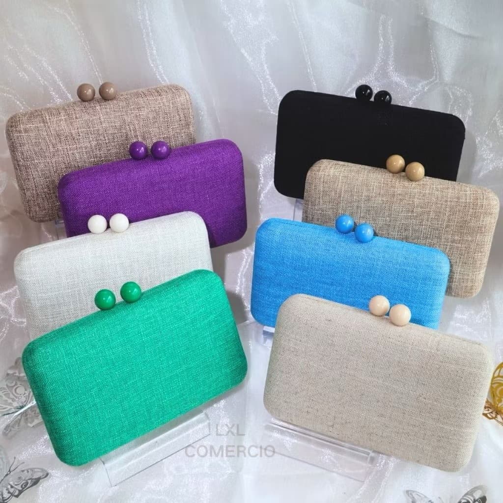 Clutch de Linho Elegante - Versatilidade e Estilo Natural 188-92