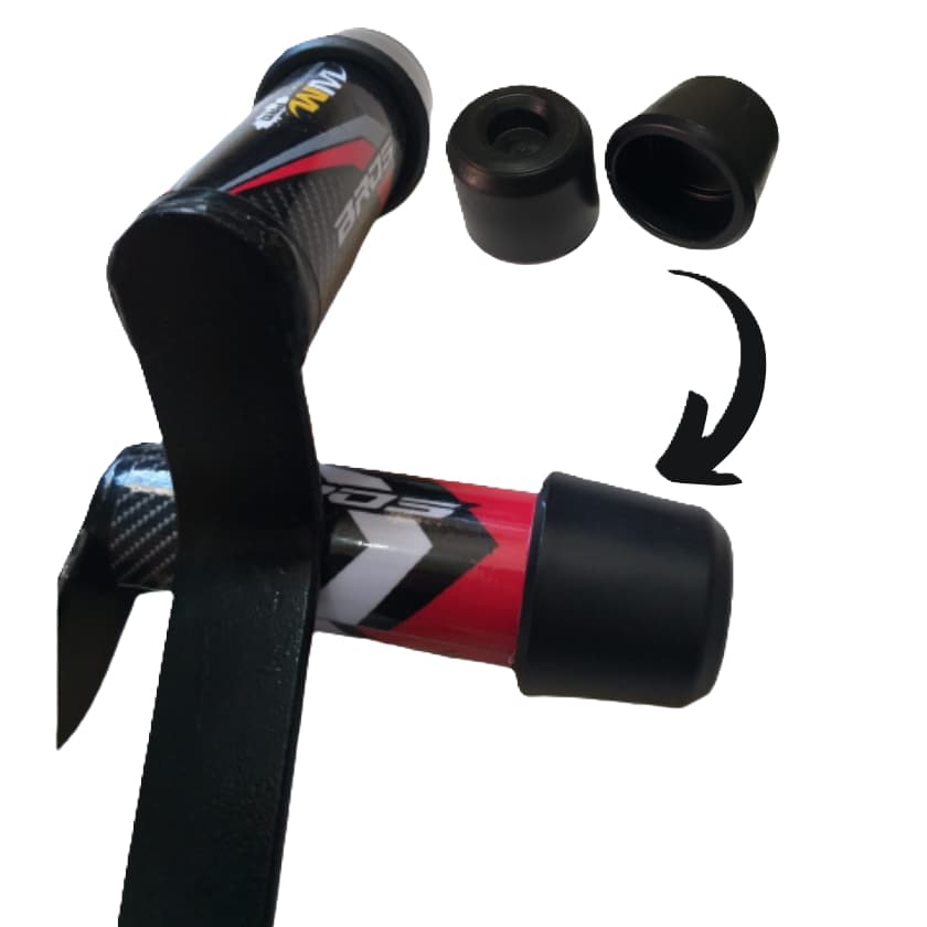 Tampa Para Slider Protetor Slider Moto 1 par