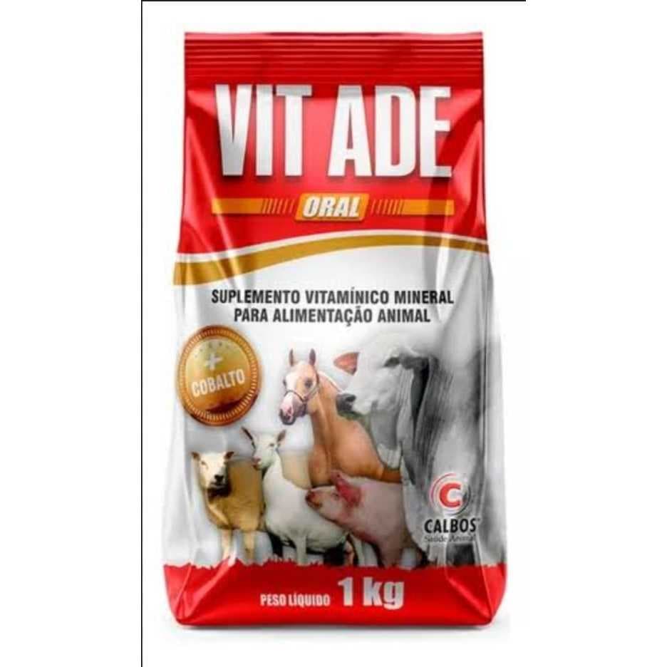 Vit Ade Oral Vitaminico - 1kg Misturar Sal/ração - Calbos