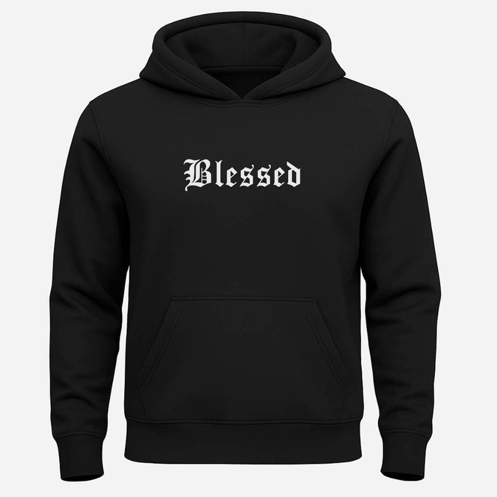 Blusa De Frio Masculina Moletom Masculino Inverno Agasalho Estampa Blessed Têndência