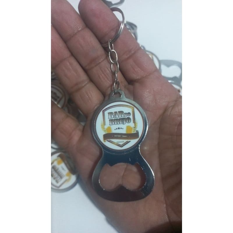 kit chaveiros chapa personalizado com sua logo