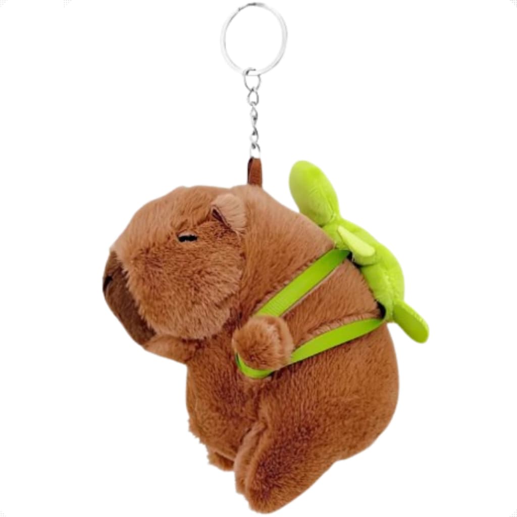 CHAVEIRO CAPIVARA DE PELUCIA 11CM REF XZ-2202