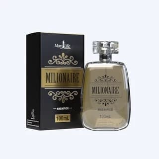 Perfume Colônia Masculina Milionaire - Mary Life 100ml - Homens elegantes