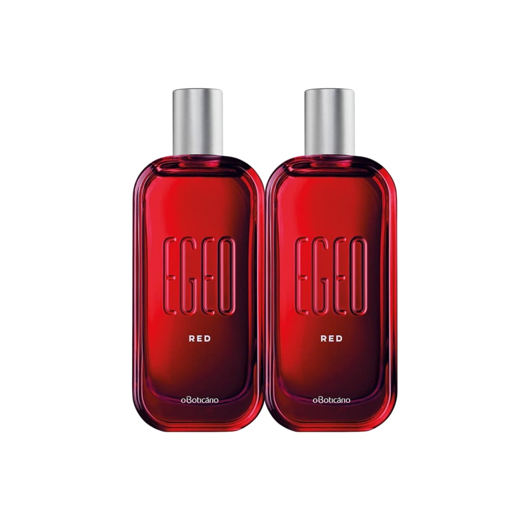 Kit 2 Perfumes Feminino Egeo Red 100ml Cada