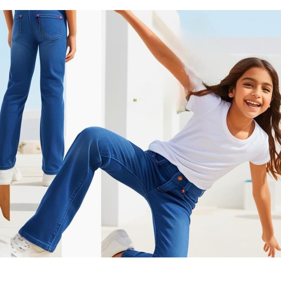 Calça Jeans, infantil menina.