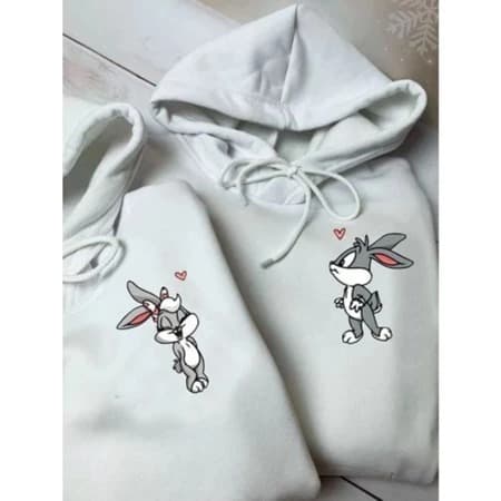 Kit Moletom Canguru Casal Perna Longa e Lola 100% Algodão Premium Streetwear