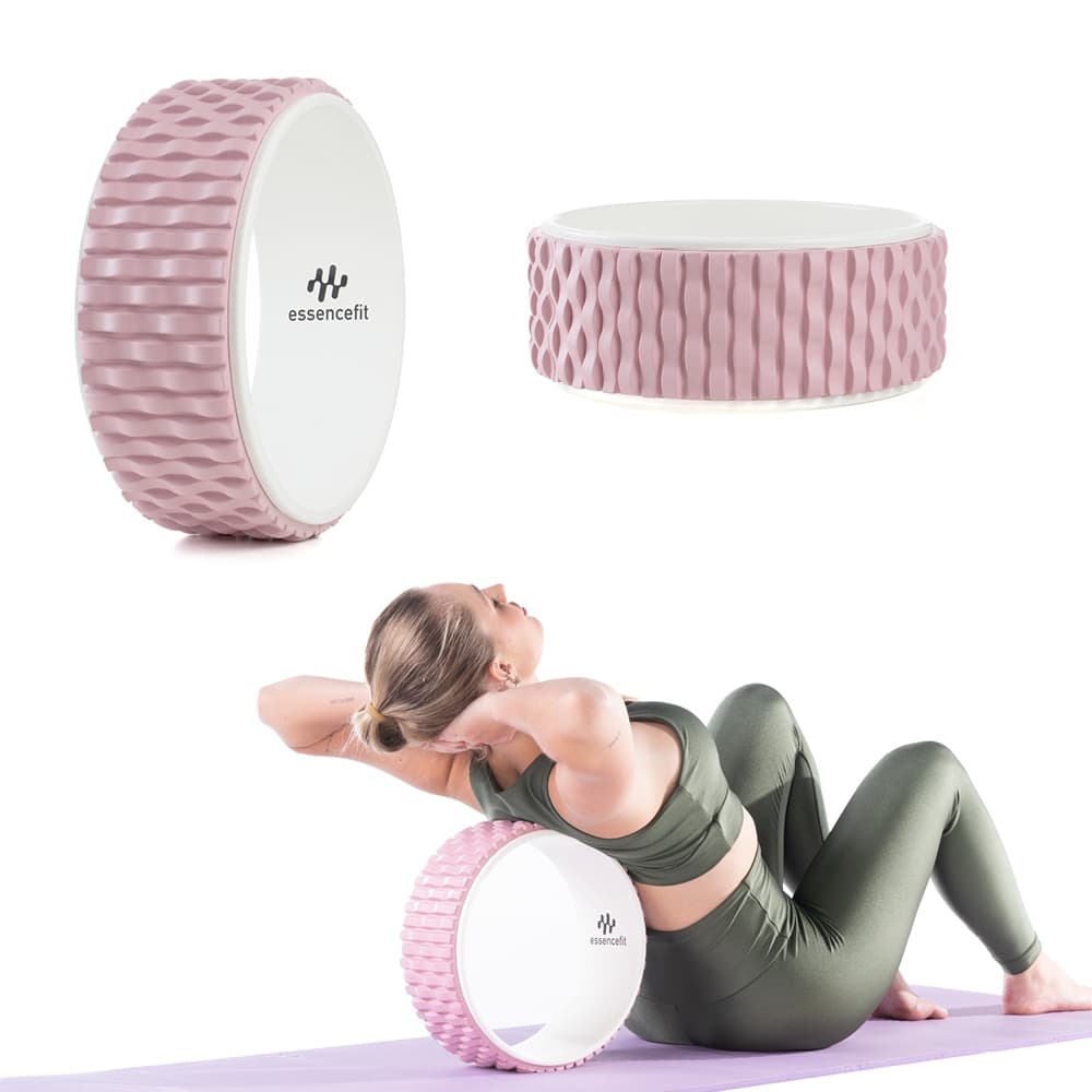 Roda Pilates Yoga Anel Magic Wheel Flow Rolo Exercicios Fortalecimento Muscular Fisioterapia