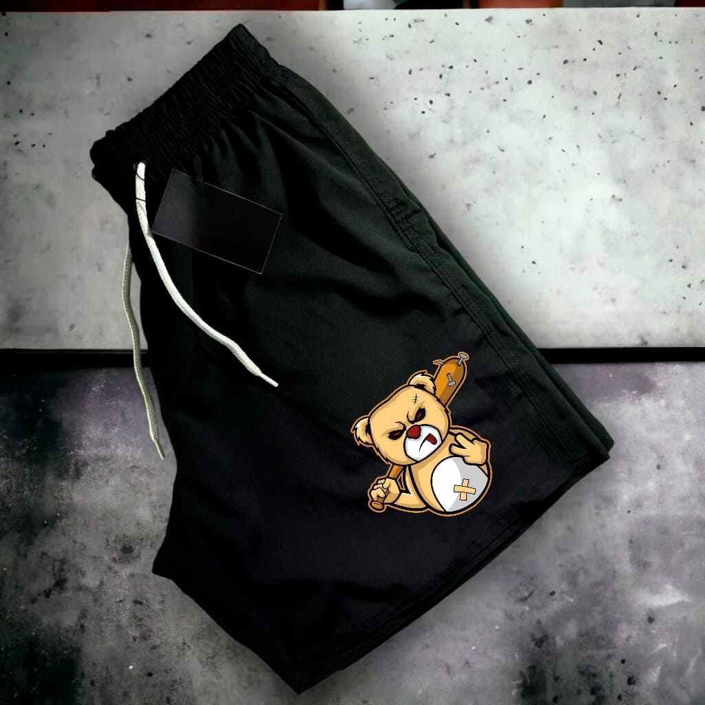 Short Bermuda Mauricinho Antiodor Esportiva Bear 03- Academia, Skate, Basquete, Corrida Tactel