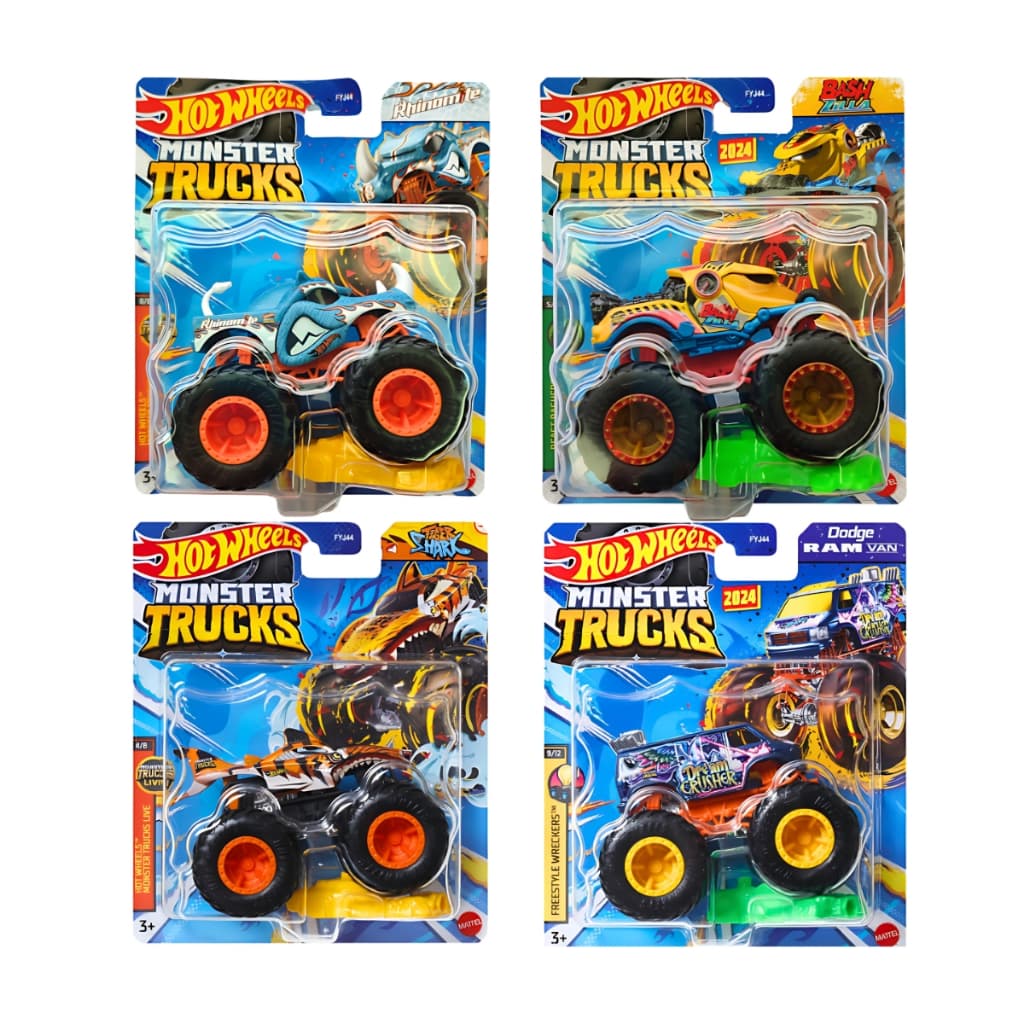 Carrinhos Hot Wheels Monster Trucks Mattel