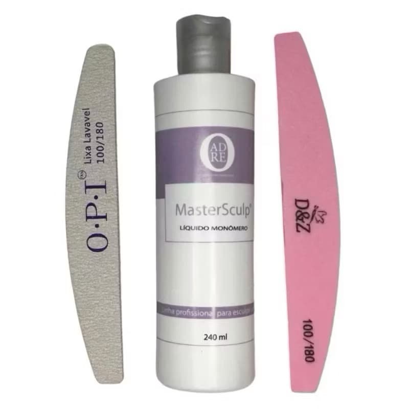 Monomer Adore 220ml Pra Unhas Porcelana