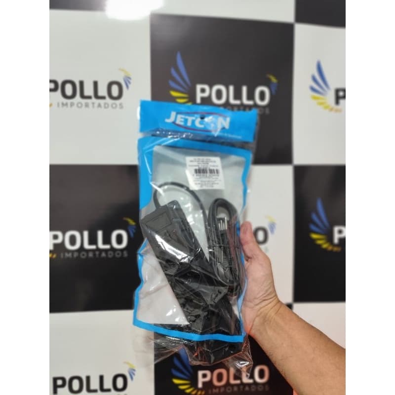 Filtro De linha 5 Tomadas 2 Metros Bivolt com Fusivel