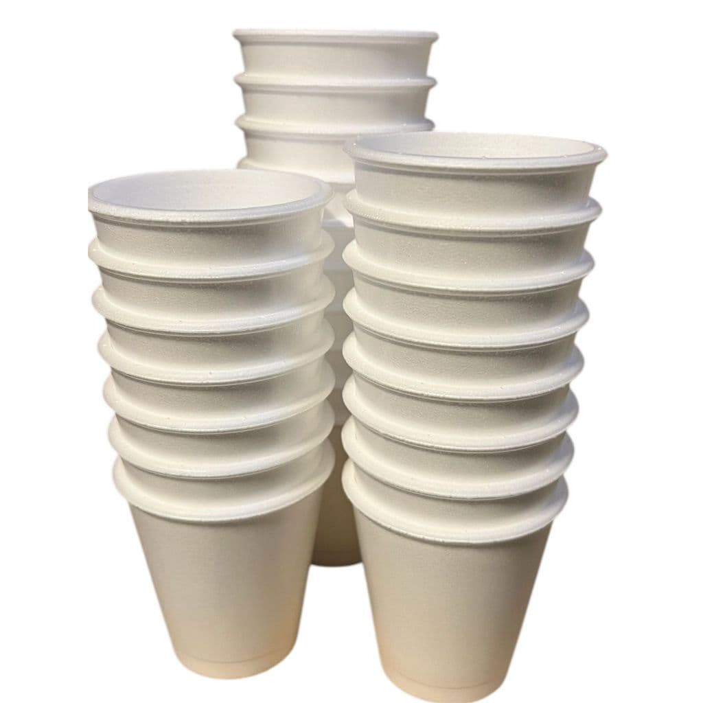 Caixa c/1000un de Copo de Isopor 100ml Ideal Para Café Bebidas Quentes Geladas CP100