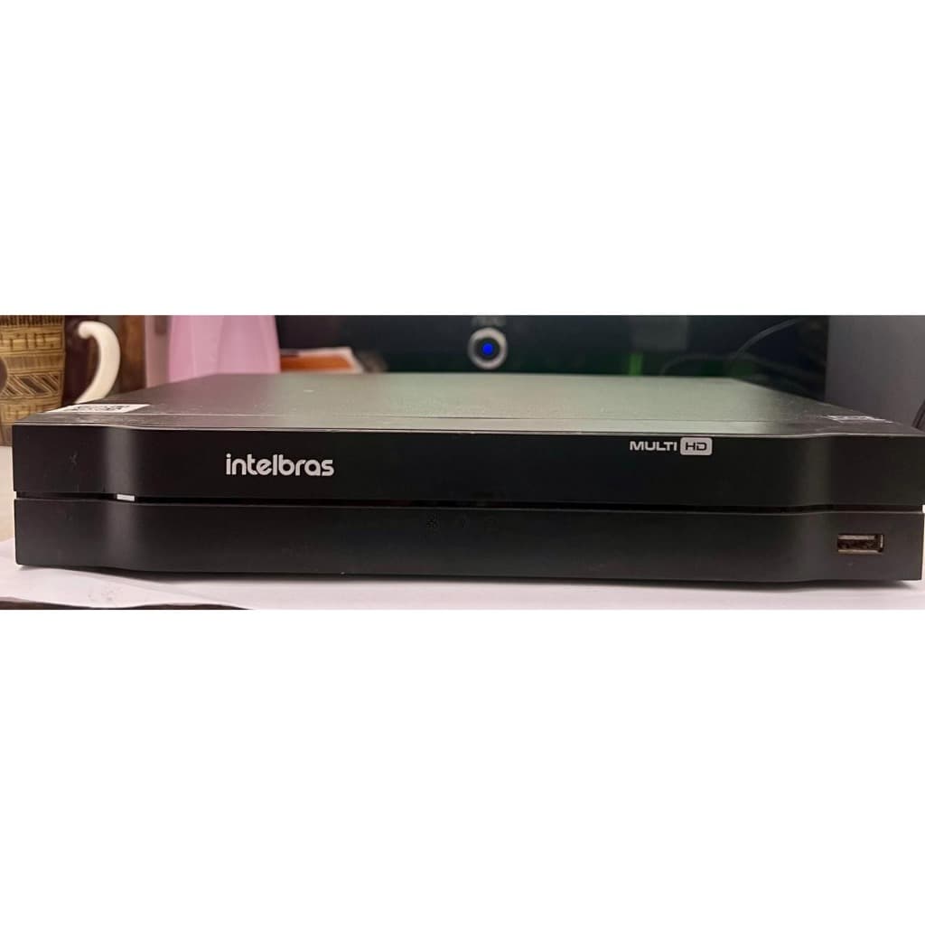 DVR STAND ALONE HD INTELBRAS MHDX-1004 - 4 CANAIS E HD WD PURPLE 1TB  (USADO)