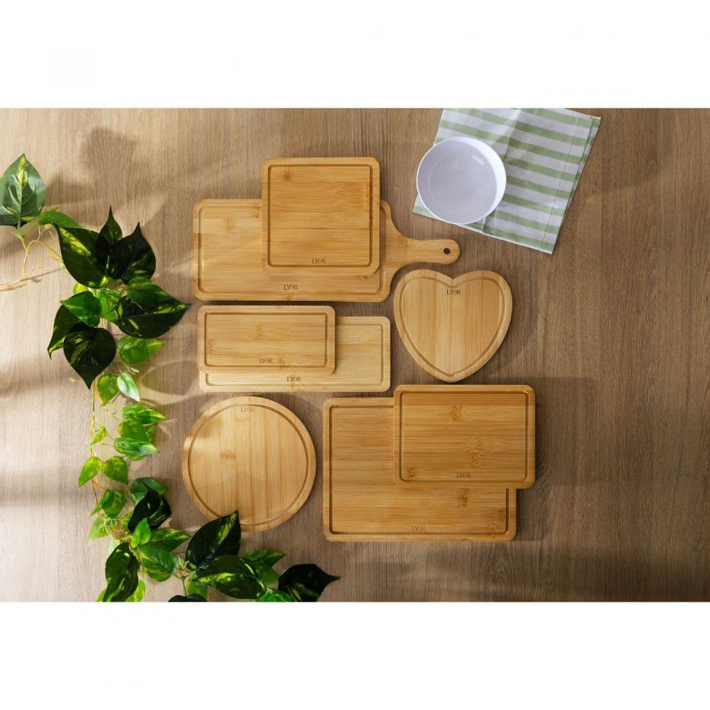Tábua para Corte de Bambu 15x20cm – Leve, Resistente e Sustentável