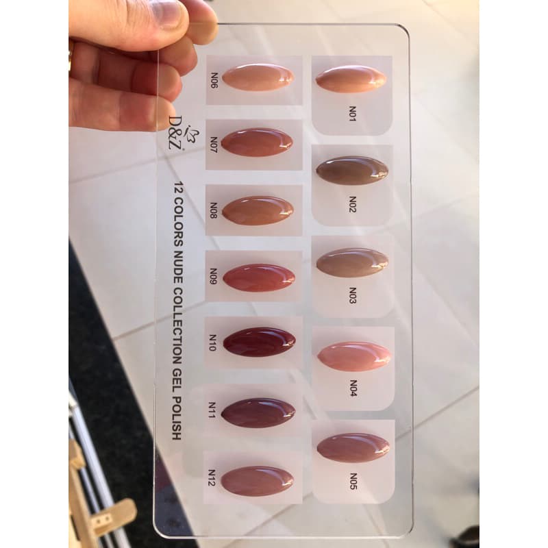 Esmalte em Gel D&Z Coleção Nude 1 unidade