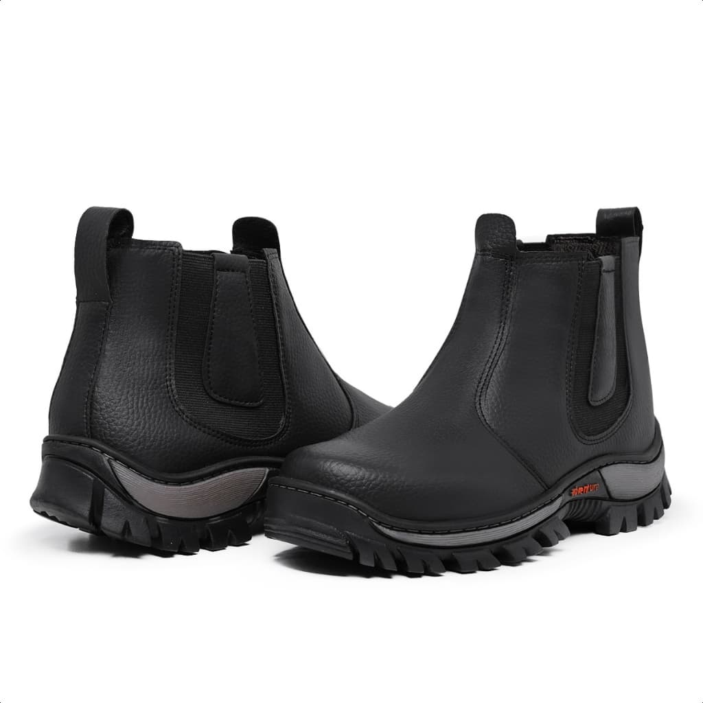 Bota Botina Masculina Adventure Solado Tratorado Trabalho