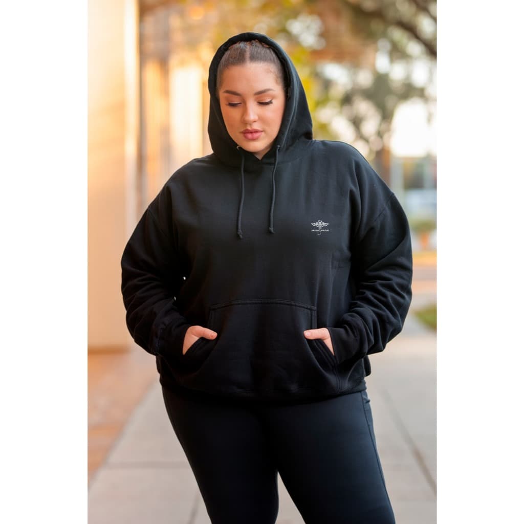 Agasalho Plus Size Inverno Blusa de Frio Básico Estampado Unissex