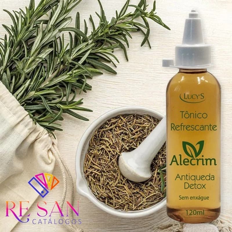 Tônico Capilar Alecrim Antiqueda - 120ml