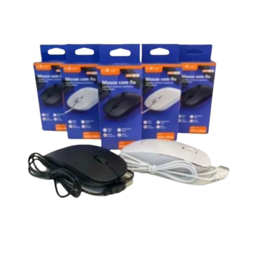 Mouse com Fio USB 1.2m MOU-20054 Inova
