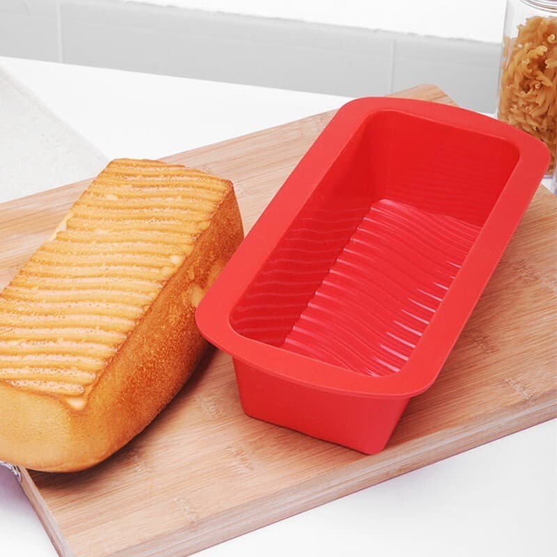 Forma Bolo Pão Torta Inglês Silicone para Doce Assadeira Utensilio cozinha 23cm 1,0 Litro