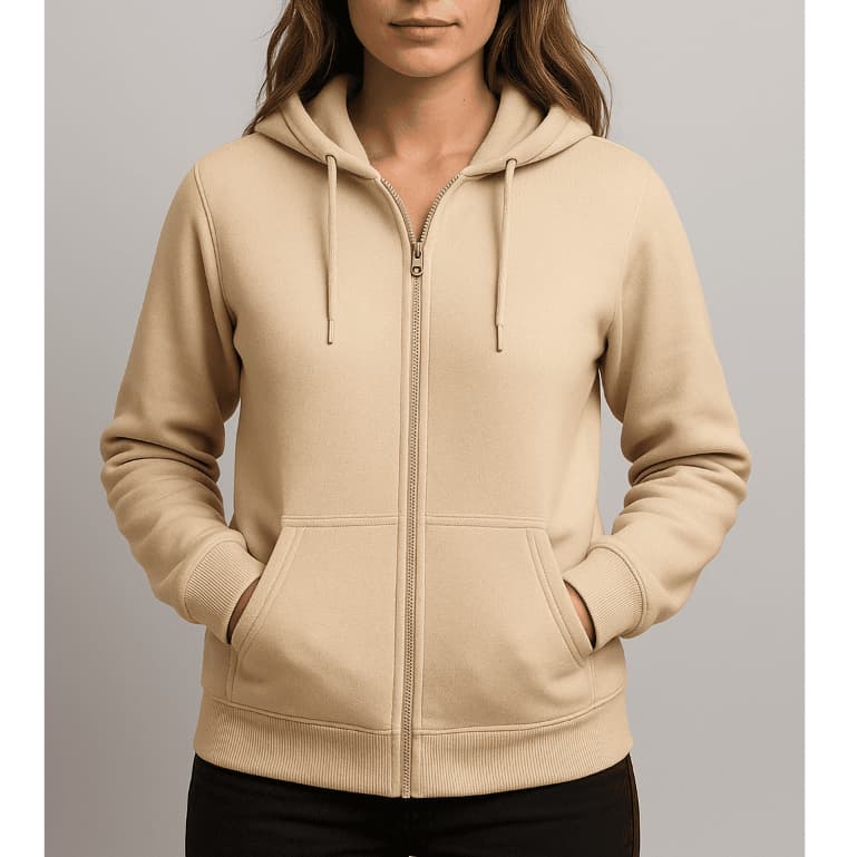 Blusa De Frio Moletom Feminino Ziper Falnelado Casaco Inverno Estiloso