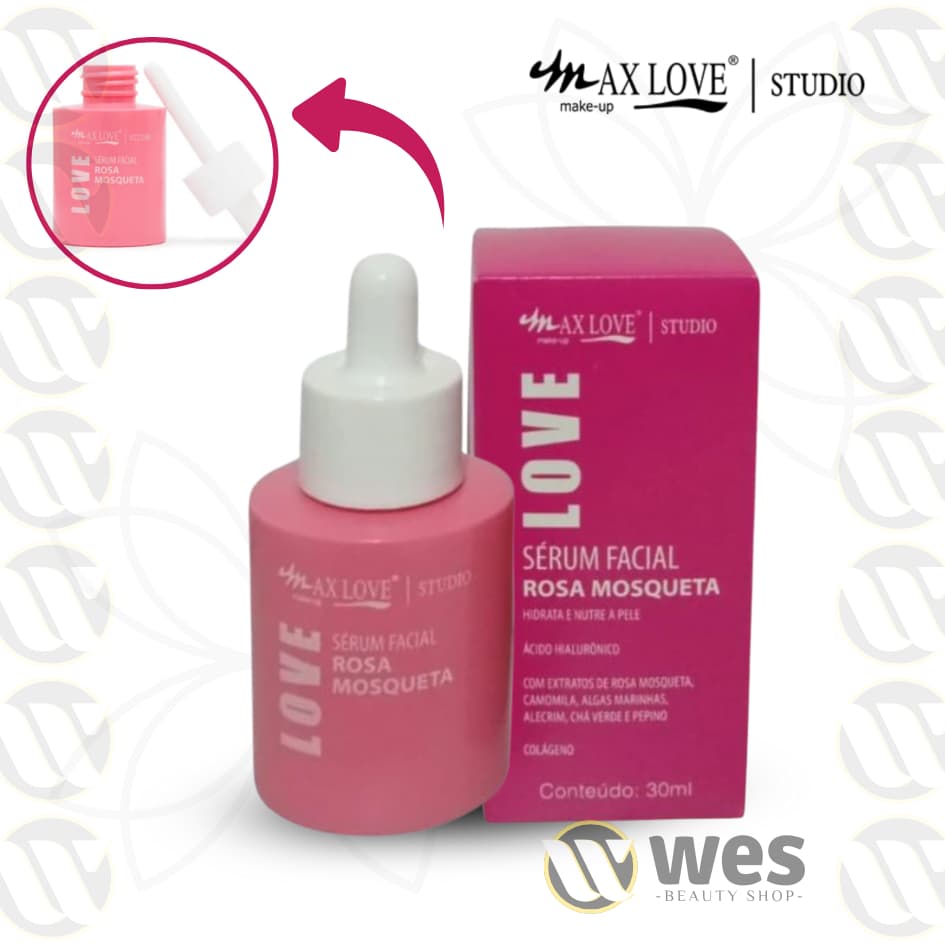 Sérum facial Rosa Mosqueta Max Love ENVIO IMEDIATO