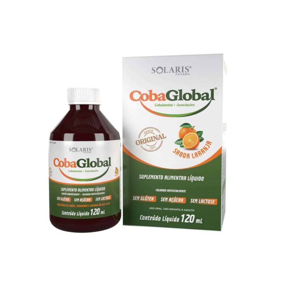 COBAGLOBAL 120ML AUMENTO DO APETITE - SEM LACTOSE