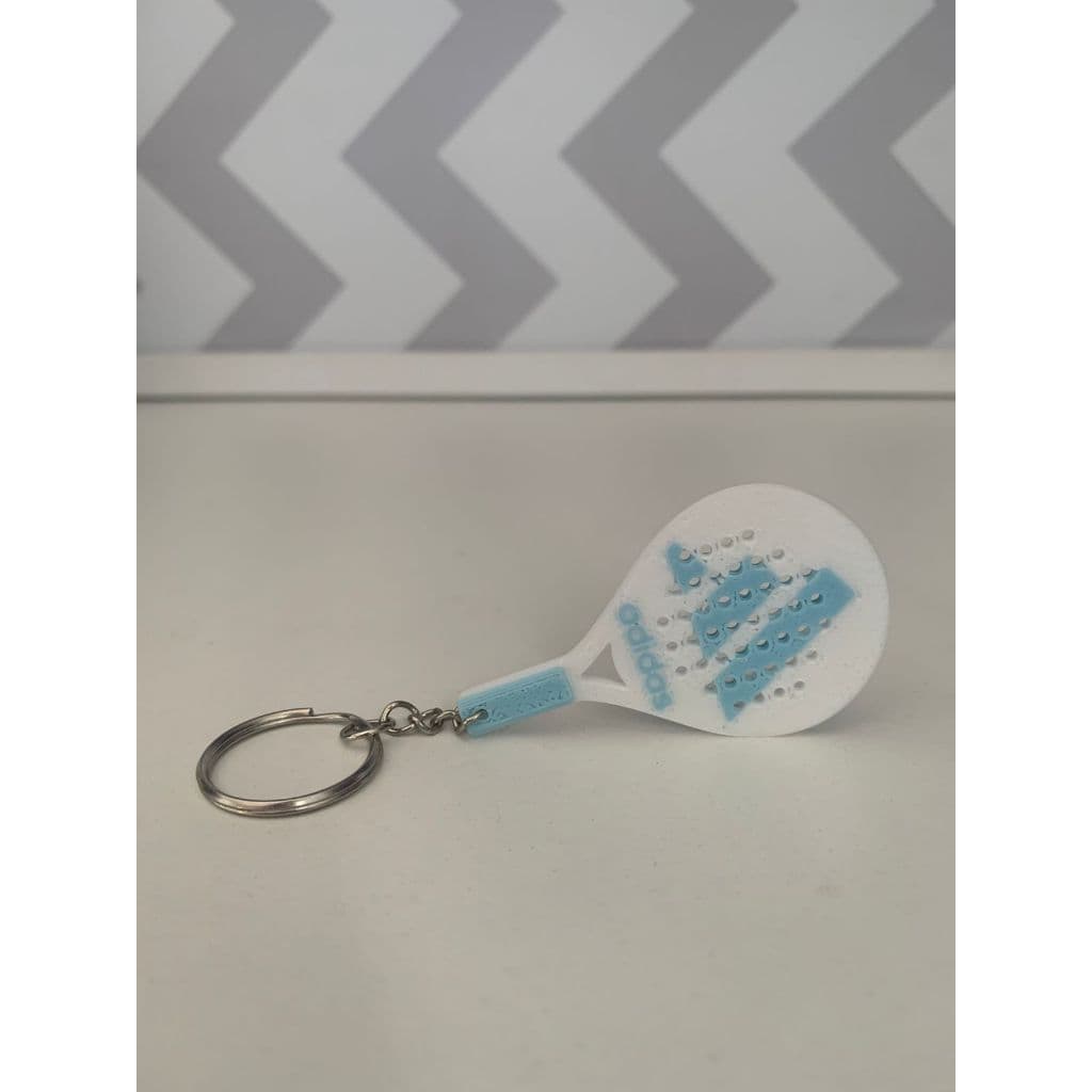 Beach tenis raquete | Chaveiro Raquete Beach Tennis 3D – Pronta Entrega | 3,5x6,5cm | PLA Ecológico