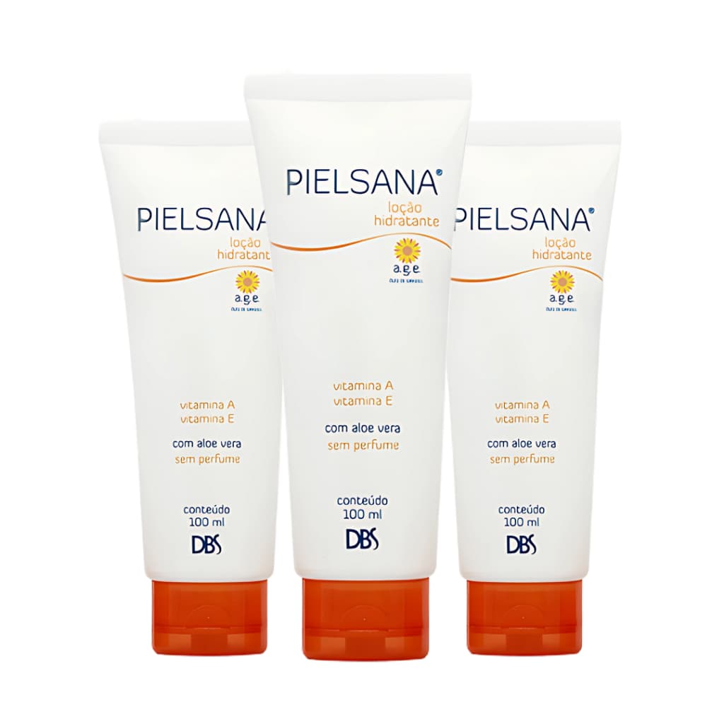 Kit 3 Pielsana Loção Hidratante Age Bisnaga 100ml (1) Dbs