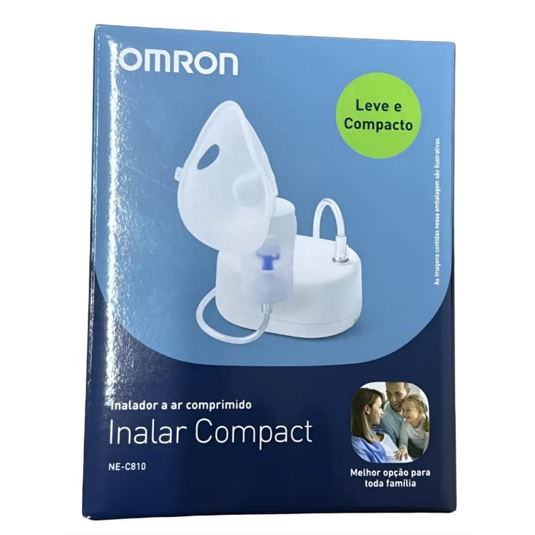 Inalador Nebulizador Compressor Inalar Compact Ne-c810 Omron
